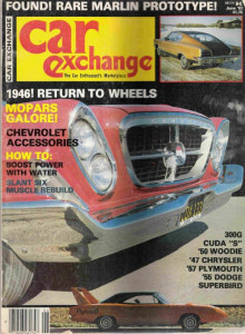 CAR EXCHANGE 1982 JUNE - Slant 6, Marlin, Cuda F-S